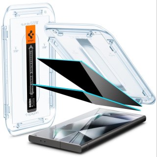 Szkło hartowane Samsung Galaxy S24 Ultra Spigen GLAS.tR Privacy 2 PACK