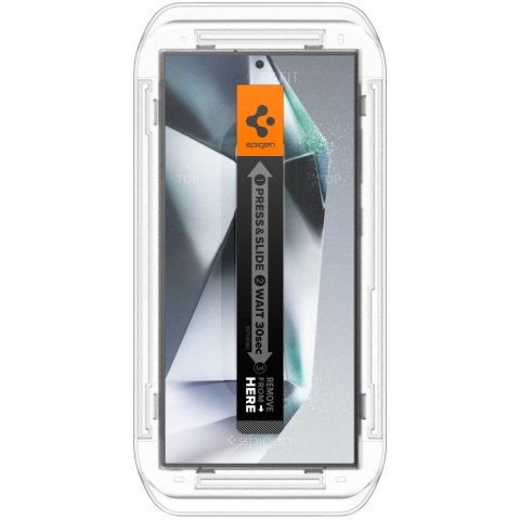 Szkło hartowane Samsung Galaxy S24 Ultra Spigen GLAS.tR Privacy 2 PACK