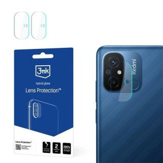 Szkło hybrydowe na obiektyw aparatu 3MK Lens Protect Xiaomi Redmi 12C [4 PACK]