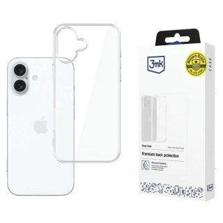 Etui iPhone 16 3MK Clear Case przezroczysty