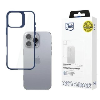 Etui iPhone 16 Pro Max 3MK SatinArmor+ Case niebieski