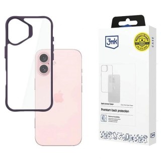 Etui iPhone 16 3MK SatinArmor+ Case fioletowy