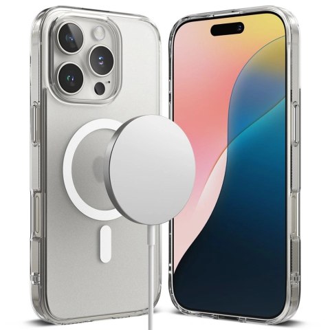 Etui na telefon iPhone 16 Pro Max Ringke Fusion MagSafe Matte Clear