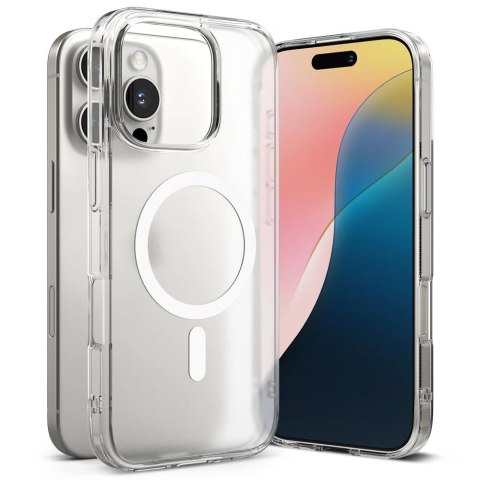 Etui na telefon iPhone 16 Pro Max Ringke Fusion MagSafe Matte Clear