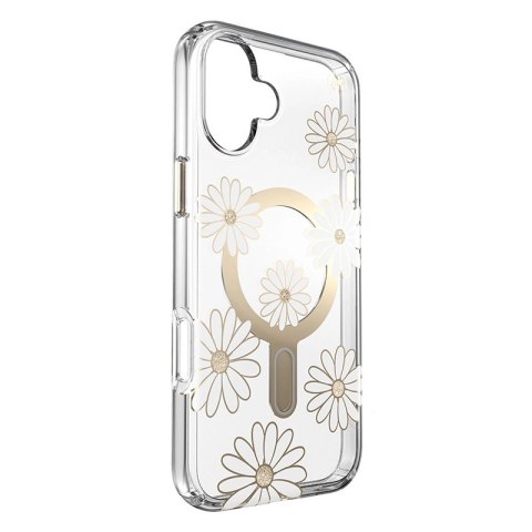 Etui na telefon iPhone 16 Plus Speck Presidio Lux MagSafe Clear Daisies