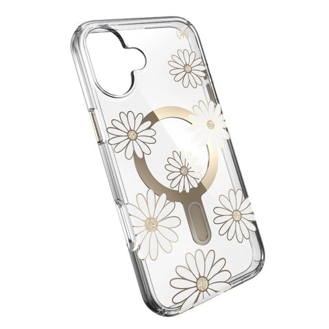 Etui na telefon iPhone 16 Plus Speck Presidio Lux MagSafe Clear Daisies