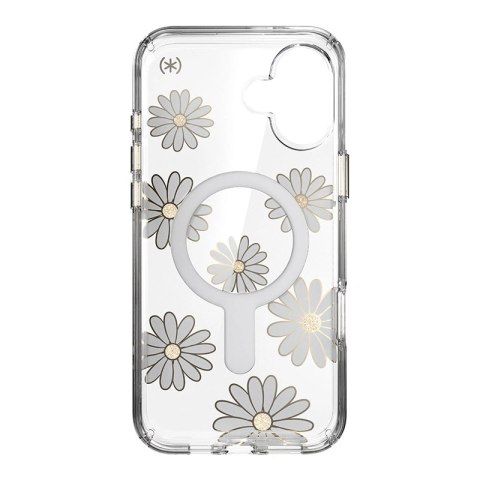 Etui na telefon iPhone 16 Plus Speck Presidio Lux MagSafe Clear Daisies