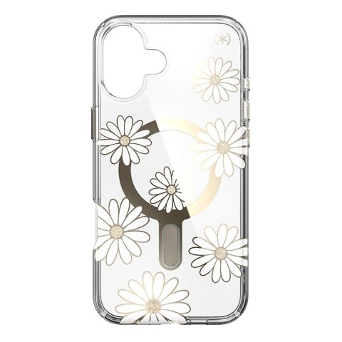 Etui na telefon iPhone 16 Plus Speck Presidio Lux MagSafe Clear Daisies