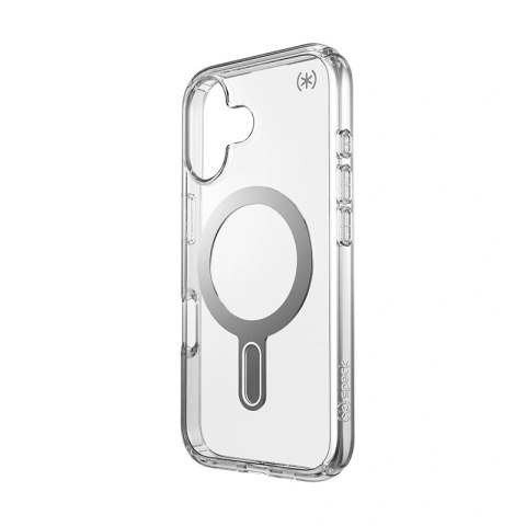 Etui na telefon iPhone 16 Speck Presidio Clear MagSafe Serene Silver