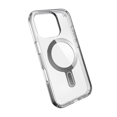 Etui na telefon iPhone 16 Pro Speck Presidio Perfect-Clear MagSafe