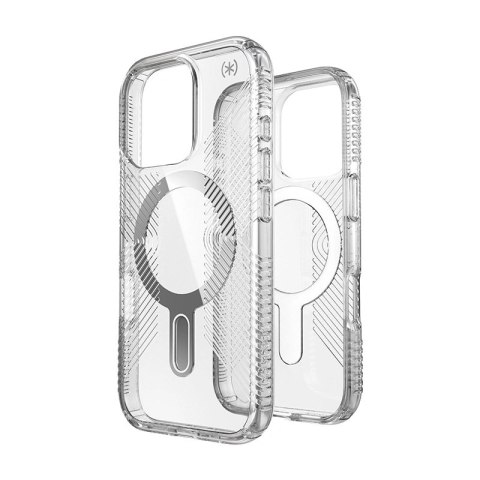 Etui na telefon iPhone 16 Pro Speck Presidio Perfect-Clear Grip MagSafe