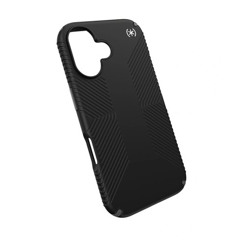 Etui iPhone 16 Speck Presidio2 Grip czarne / szare / białe (Black/Slate Grey/White)