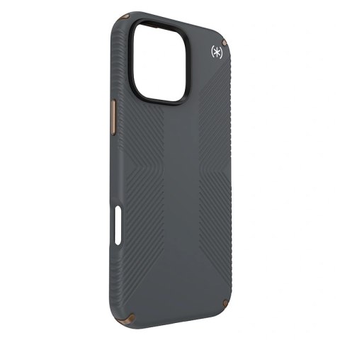 Etui Speck Presidio2 Grip Apple iPhone 16 Pro Max (Charcoal Grey / Cool Bronze / White)