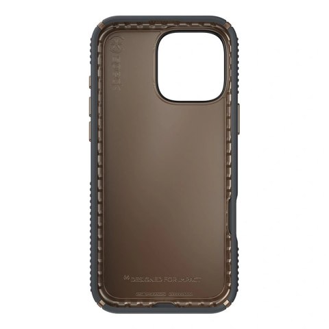 Etui iPhone 16 Pro Max Speck Presidio2 Grip Charcoal Grey / Cool Bronze / biały