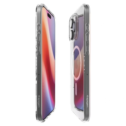 Etui na telefon iPhone 16 Pro Max Spigen Liquid Crystal MagSafe przezroczyste