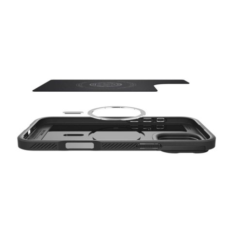 Etui na telefon iPhone 16 Pro Max Spigen Optik Armor MagSafe czarny