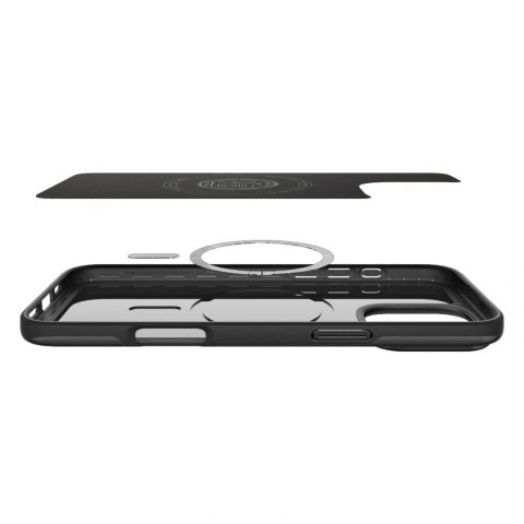 Etui na telefon iPhone 16 Pro Max Spigen Thin Fit MagSafe czarny