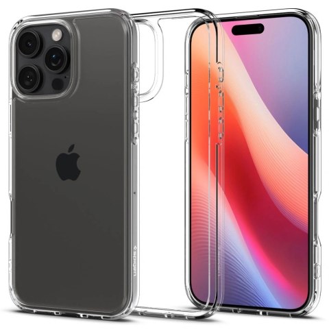 Etui na telefon iPhone 16 Pro Max Spigen Ultra Hybrid przezroczyste