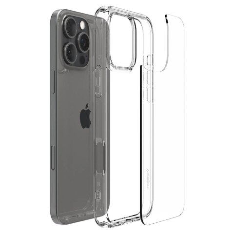 Etui na telefon iPhone 16 Pro Max Spigen Ultra Hybrid przezroczyste