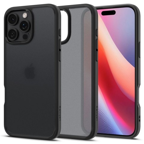 Etui na telefon iPhone 16 Pro Max Spigen Ultra Hybrid Frost Czarny