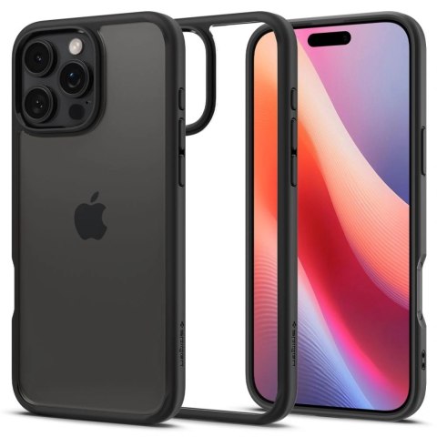 Etui na telefon iPhone 16 Pro Max Spigen Ultra Hybrid Matte Czarny