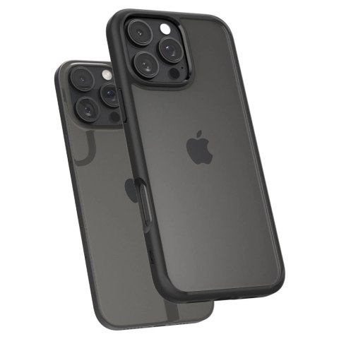 Etui na telefon iPhone 16 Pro Max Spigen Ultra Hybrid Matte Czarny