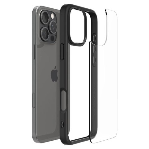 Etui na telefon iPhone 16 Pro Max Spigen Ultra Hybrid Matte Czarny