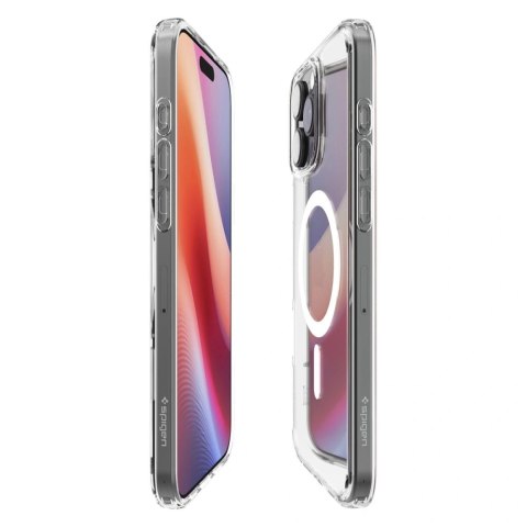 Etui na telefon iPhone 16 Pro Max Spigen Ultra Hybrid MagSafe białe