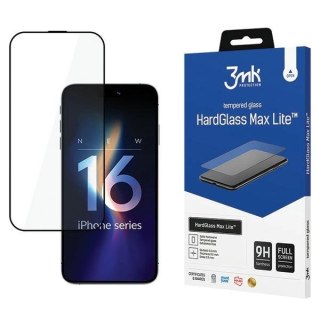 Szkło hartowane 3MK HardGlass Max Lite Apple iPhone 16 Pro Max