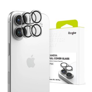 Szkło hartowane iPhone 16/16 Plus Ringke Camera Protector Clear 2 PACK