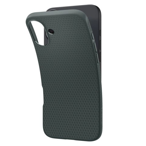 Etui iPhone 16 Spigen Liquid Air zielone Abyss