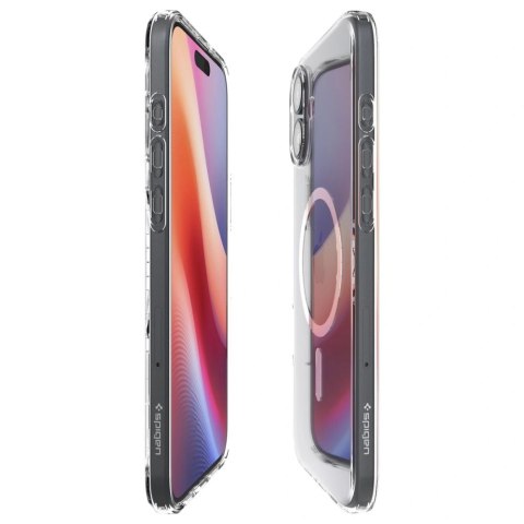 Etui na telefon iPhone 16 Plus Spigen Liquid Crystal MagSafe przezroczyste