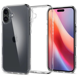 Etui na telefon iPhone 16 Spigen Ultra Hybrid przezroczyste, ochrona