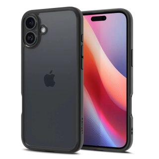 Etui na telefon iPhone 16 Spigen Ultra Hybrid matowe czarne