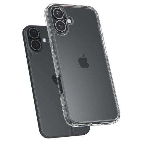 Etui na telefon iPhone 16 Plus Spigen Ultra Hybrid przezroczyste