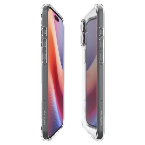 Etui na telefon iPhone 16 Plus Spigen Ultra Hybrid przezroczyste