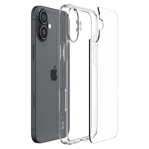 Etui na telefon iPhone 16 Plus Spigen Ultra Hybrid przezroczyste