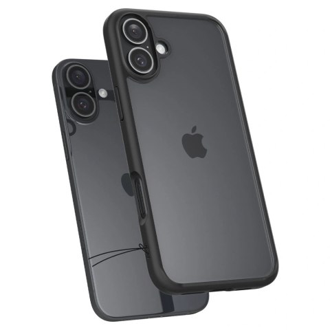 Etui na telefon iPhone 16 Plus Spigen Ultra Hybrid matowe czarne