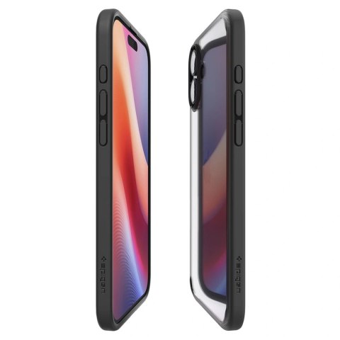 Etui na telefon iPhone 16 Plus Spigen Ultra Hybrid matowe czarne