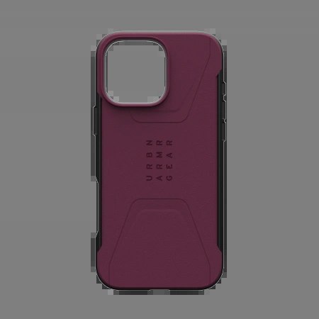 Etui iPhone 16 Pro Max UAG Urban Armor Gear Civilian MagSafe Bordeaux