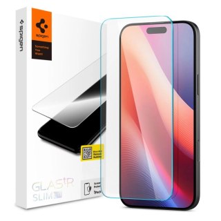 Szkło hartowane iPhone 15/16 Spigen GLAS.tR Slim Clear - Ochrona ekranu