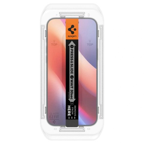 Szkło hartowane iPhone 16 Pro Max Spigen GLAS.tR ez Fit Clear 2 PACK