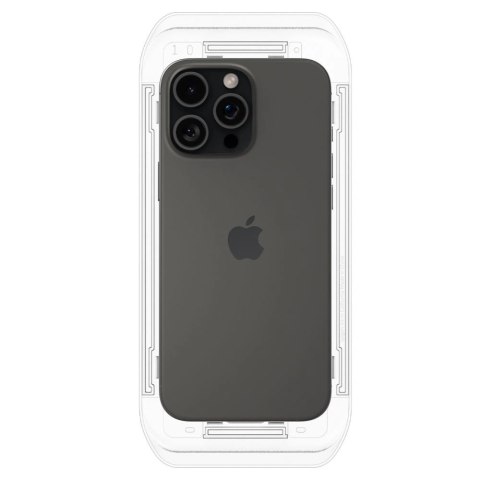 Szkło hartowane iPhone 16 Pro Max Spigen GLAS.tR ez Fit Clear 2 PACK