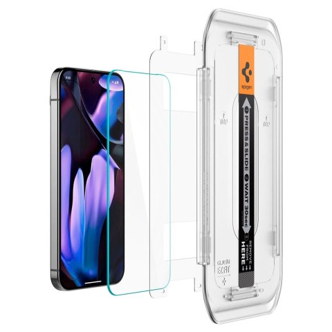 Szkło hartowane Spigen GLAS.tR ez Fit Google Pixel 9 / 9 Pro Clear [2 PACK]