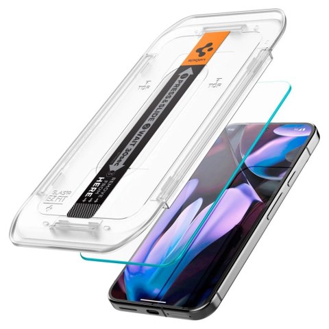 Szkło hartowane Spigen GLAS.tR ez Fit Google Pixel 9 / 9 Pro Clear [2 PACK]