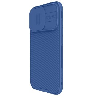 Etui na telefon iPhone 16 Pro Nillkin CamShield Pro niebieski