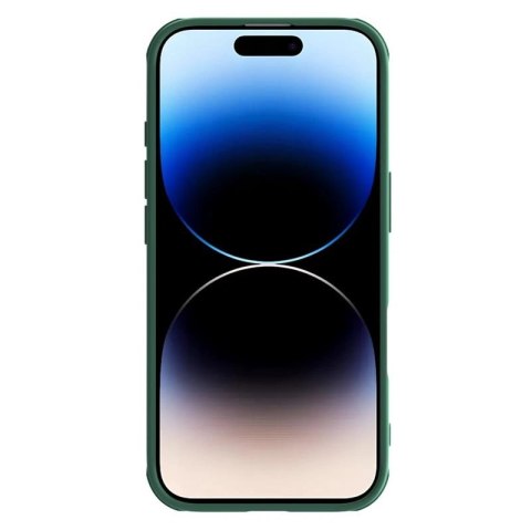 Etui na telefon iPhone 16 Pro Nillkin CamShield Pro zielony