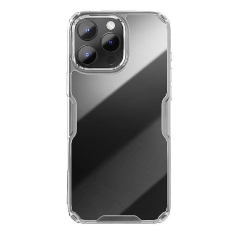 Etui na telefon iPhone 16 Pro Max Nillkin Nature Pro przezroczyste