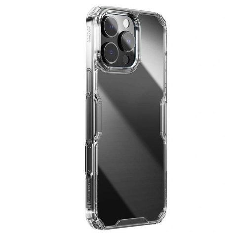 Etui na telefon iPhone 16 Pro Max Nillkin Nature Pro przezroczyste