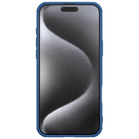 Etui na telefon iPhone 16 Pro Max Nillkin Super Shield Pro niebieski